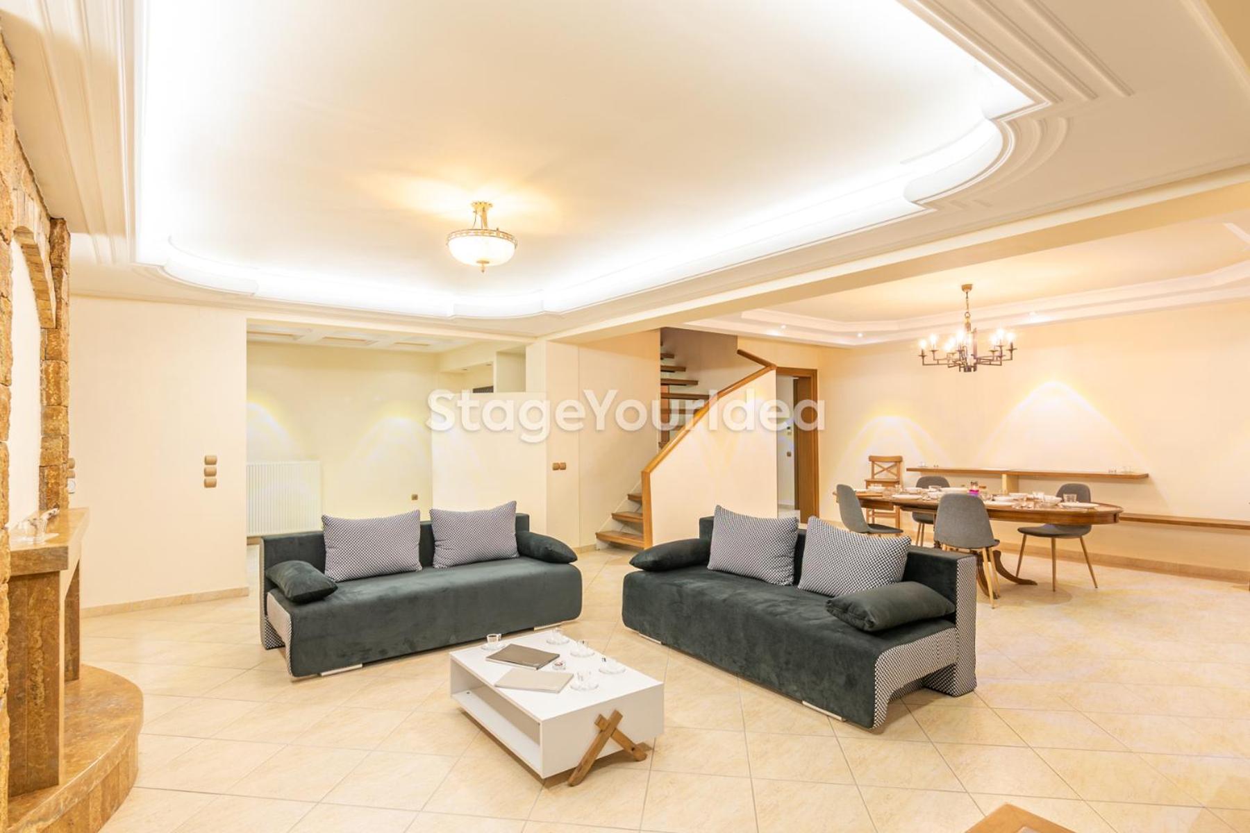 Luxury Appartment, Only 7 Minutes From Thessaloniki Airport And 15 Minutes From City Center ,For 8-23 People Also For Gatherings And Parties Neon Rysion Eksteriør billede