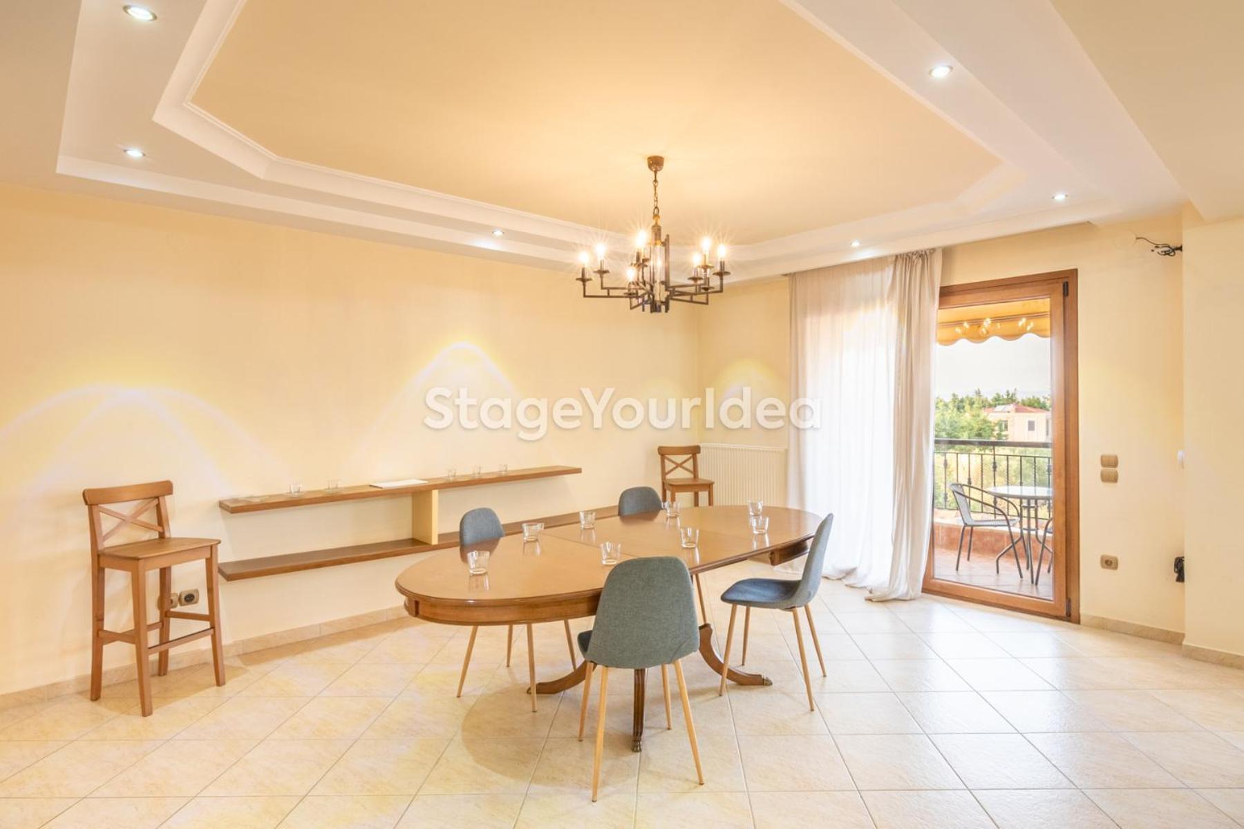 Luxury Appartment, Only 7 Minutes From Thessaloniki Airport And 15 Minutes From City Center ,For 8-23 People Also For Gatherings And Parties Neon Rysion Eksteriør billede