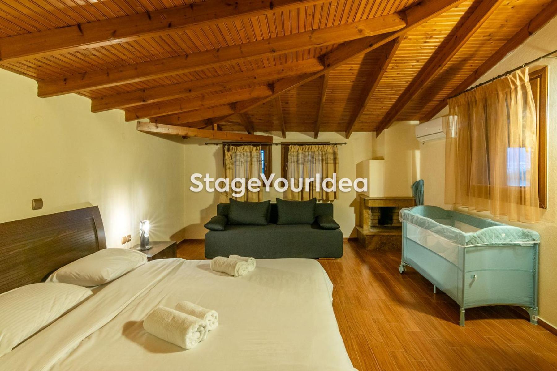 Luxury Appartment, Only 7 Minutes From Thessaloniki Airport And 15 Minutes From City Center ,For 8-23 People Also For Gatherings And Parties Neon Rysion Eksteriør billede